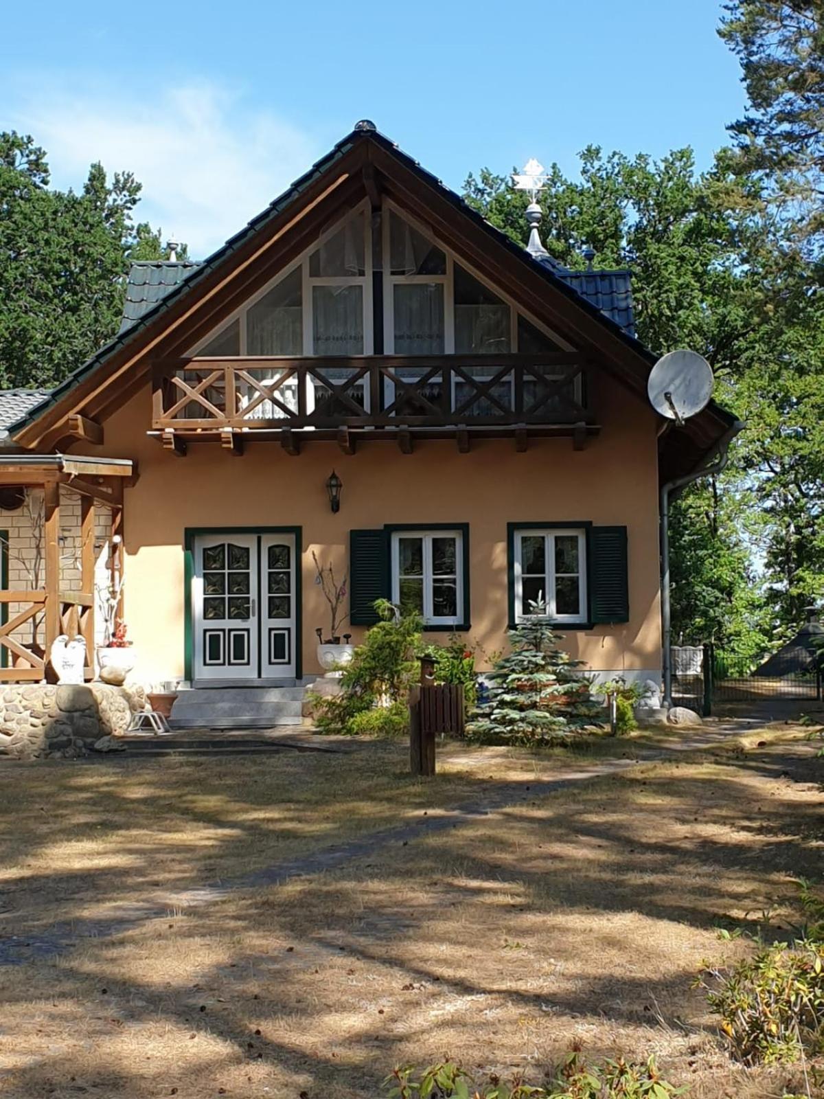 Ferienwohnung Habicht Villa-Paelitzsee Grosszerlang Экстерьер фото